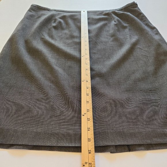 Ashley Stewart Gray Skirt Plus Size 20 - Picture 5 of 12